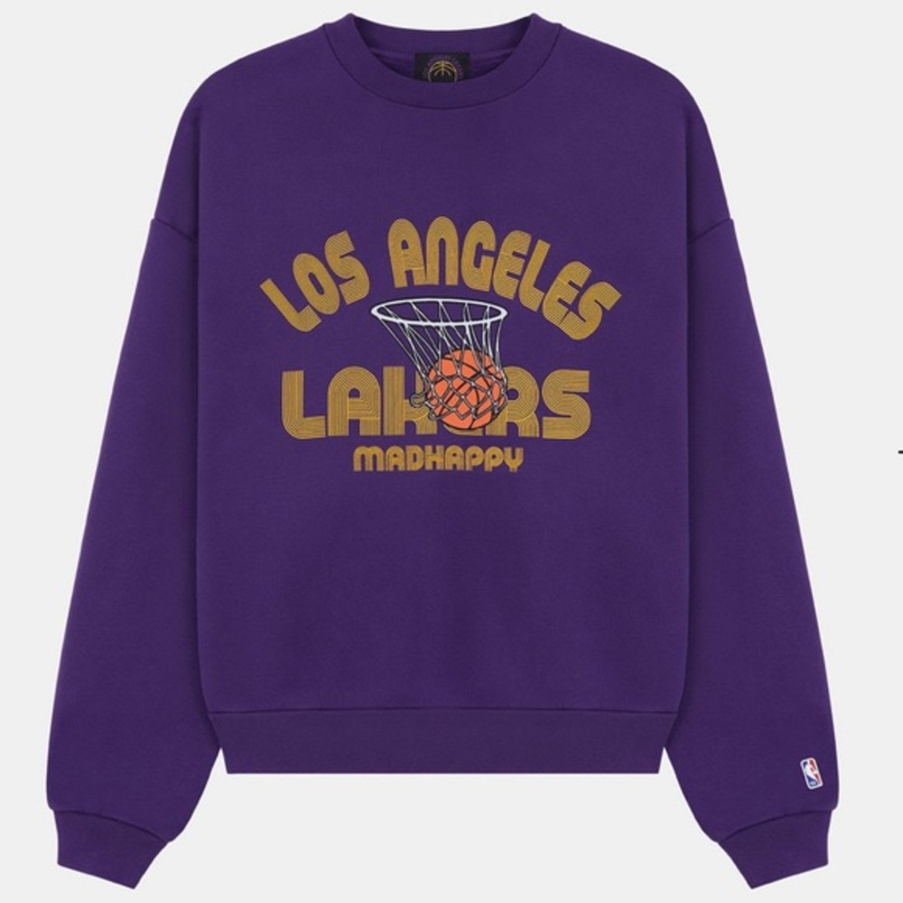 Limited Edition Madhappy Lakers Heritage Crewneck